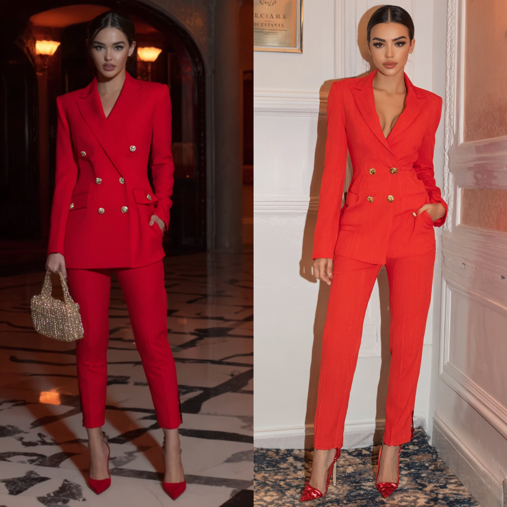 Completo Blazer Doppiopetto e Pantaloni su Misura