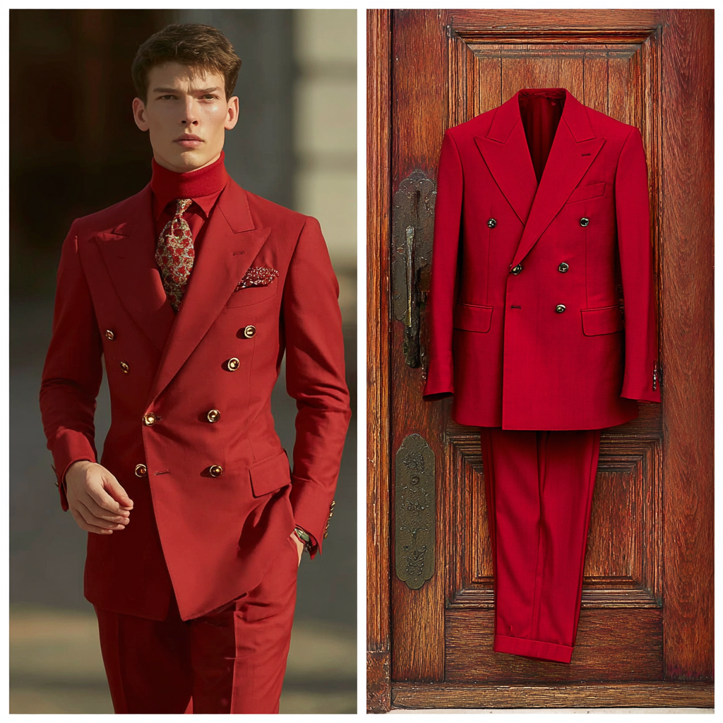 Completo Blazer Doppiopetto e Pantaloni su Misura