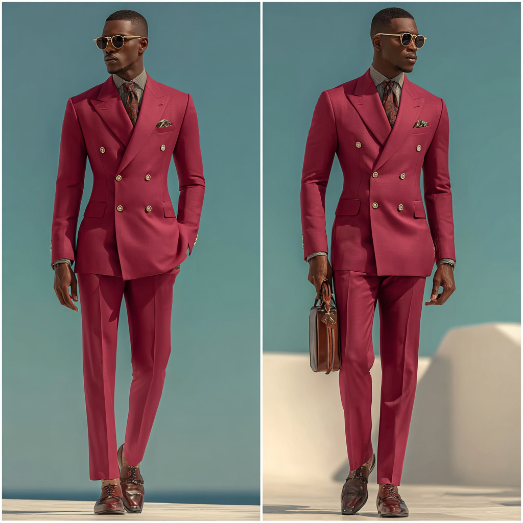Completo Blazer Doppiopetto e Pantaloni su Misura